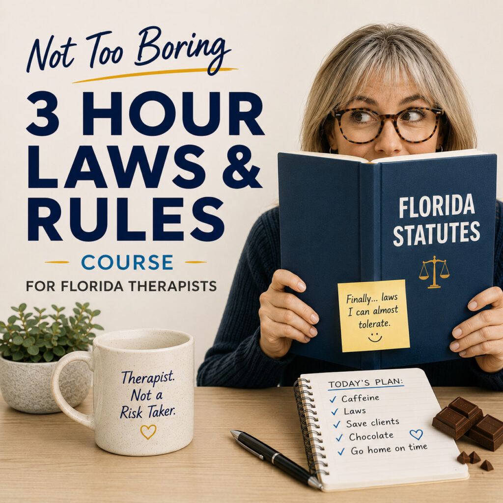 Not Too Boring 3 Hour Laws and Rules of the Board Review (3 CEUs)